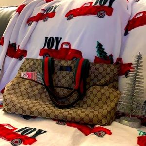 Worn Gucci Canvas bag